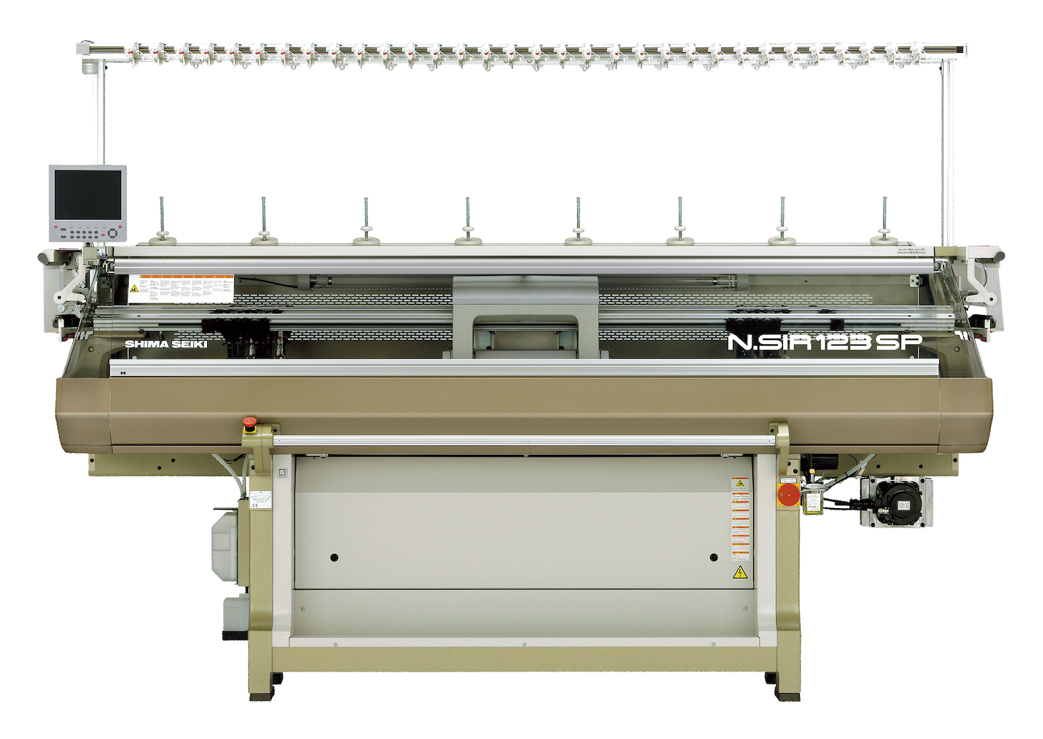 Shima Seiki N.SIR123SP flat knitting machine. © Shima Seiki