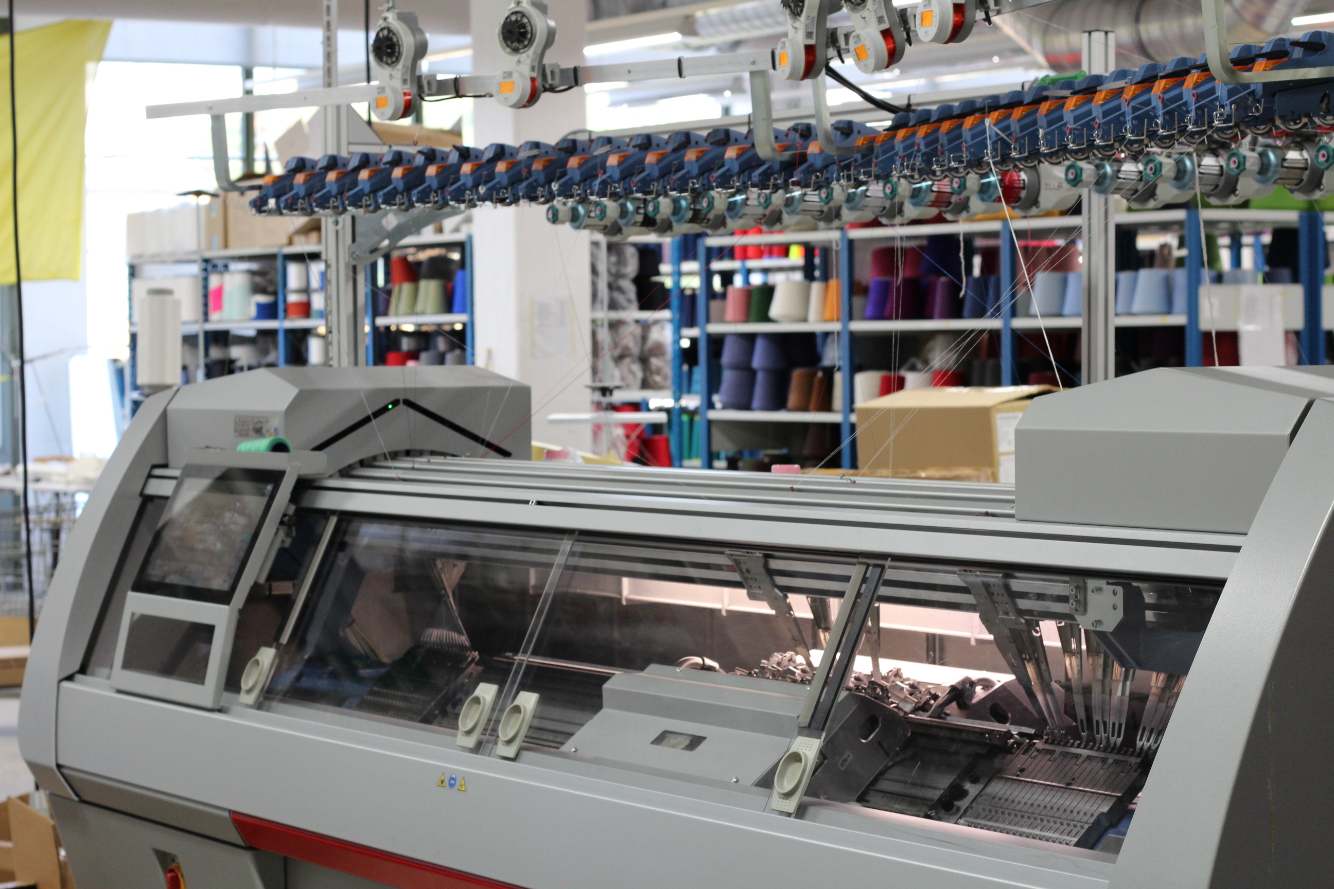 Stoll ADF 530KI knitting machine. © Swedish School of Textiles