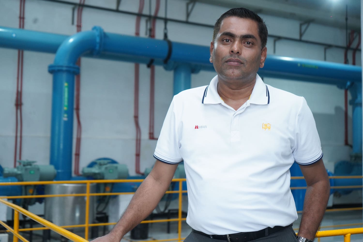 Harsha Deraniyagala, General Manager of MAS Fabric Park. © MAS Holdings