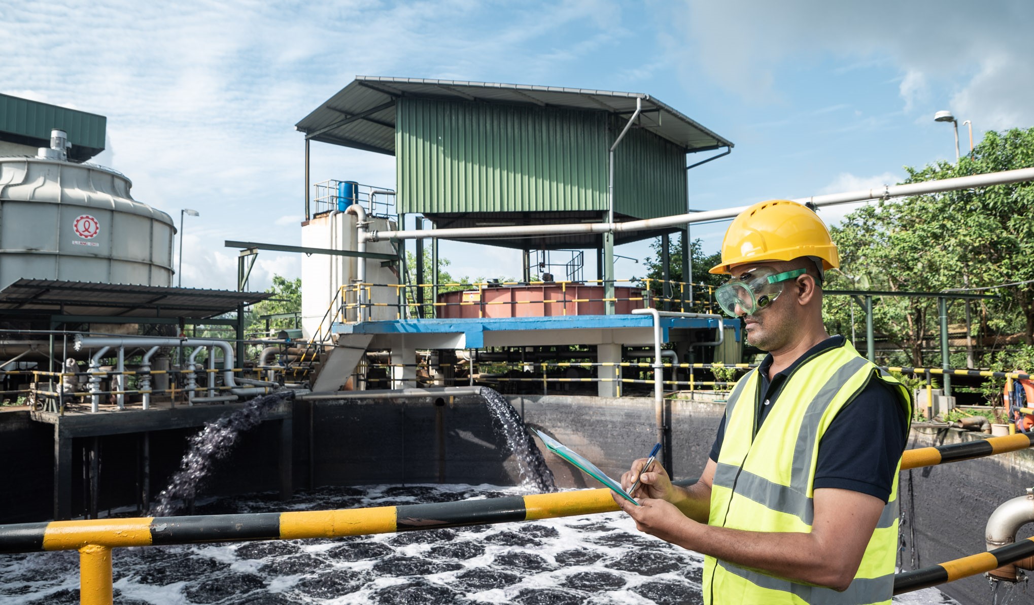 Effluent Treatment Plant at Ocean Lanka. © Ocean Lanka