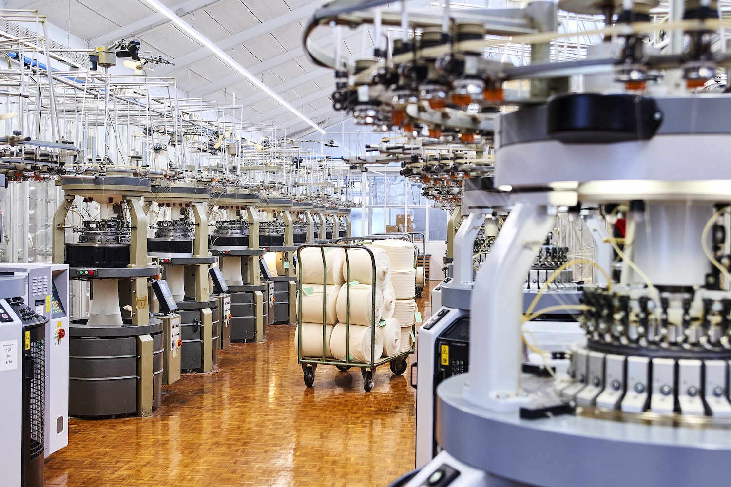 Mayer & Cie. machines in action at Speidel. © Mayer & Cie.