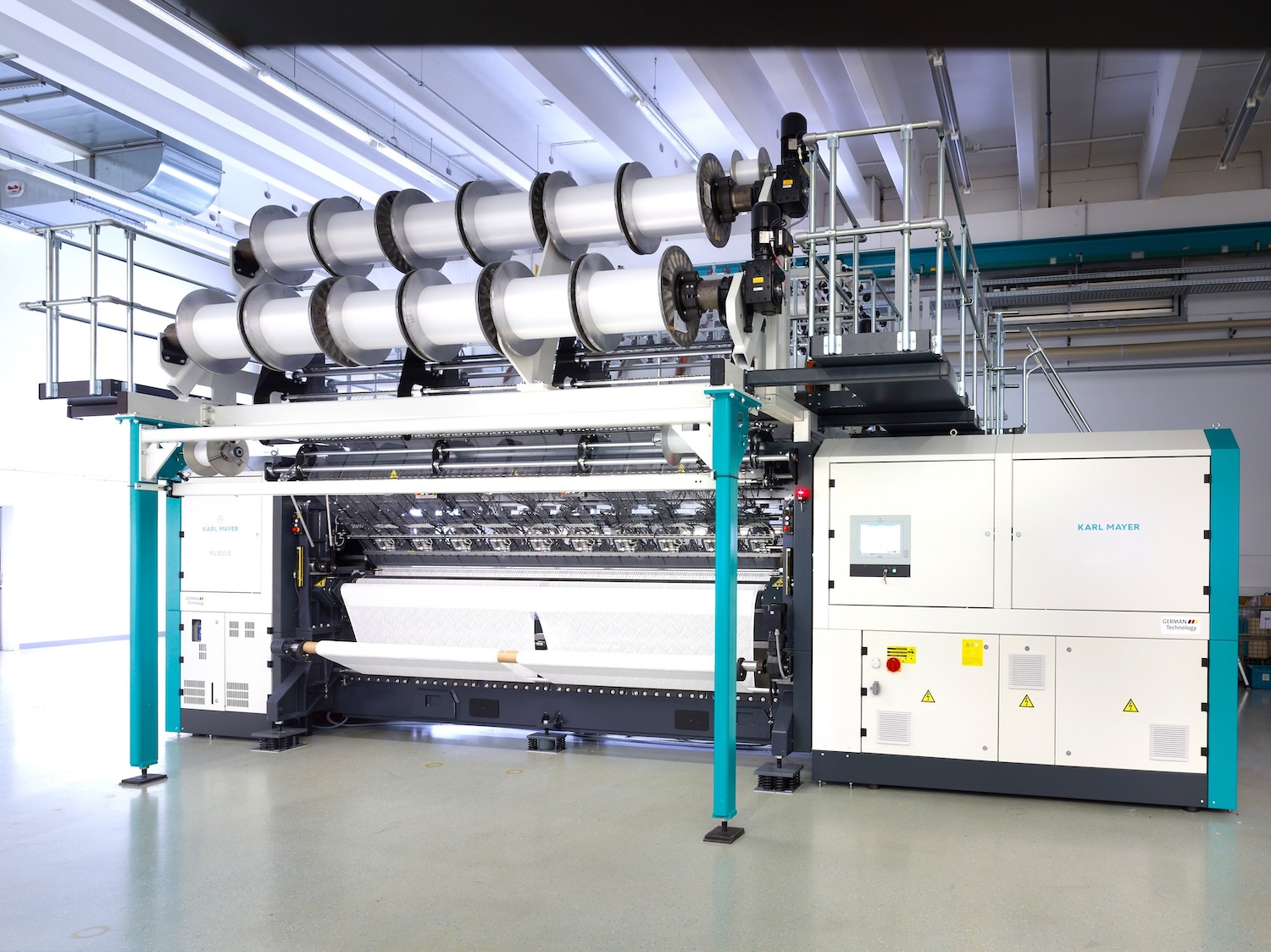 Karl Mayer MJ 52/1-S jacquard machine. © Karl Mayer Group