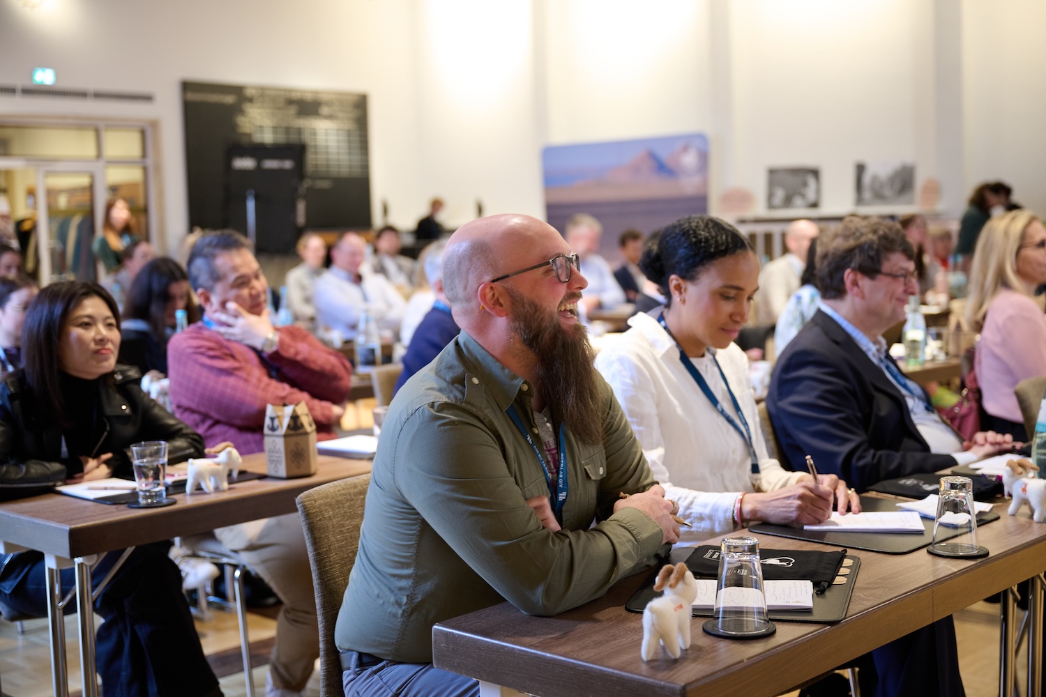 Lively discussions about biodiversity, animal welfare, virtual reality and supply chain transparency at the GCS Conference 2025. © Catrin-Anja Eichinger for AbTF