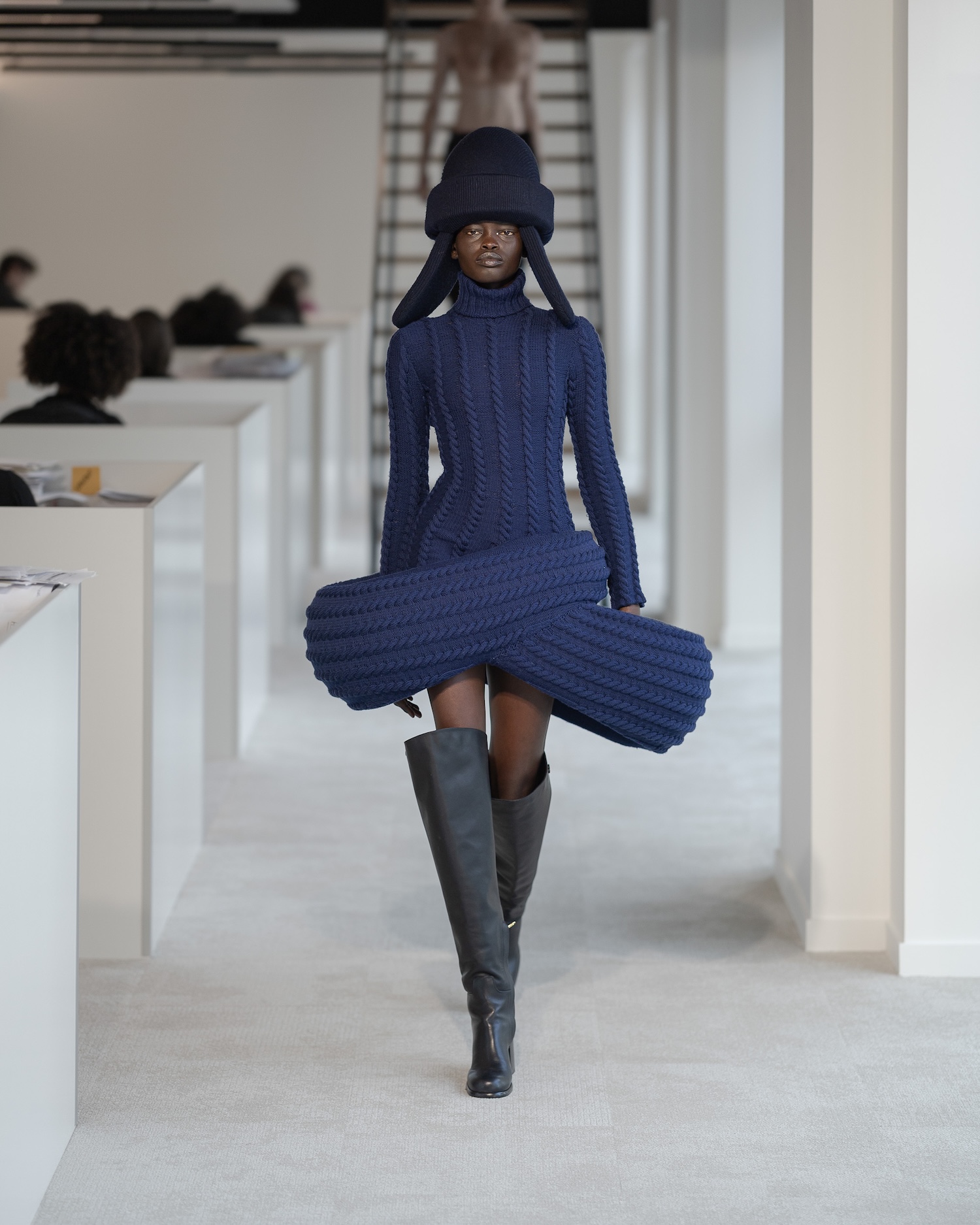 Knitwear from Duran Lantink Look Book. © Woolmark