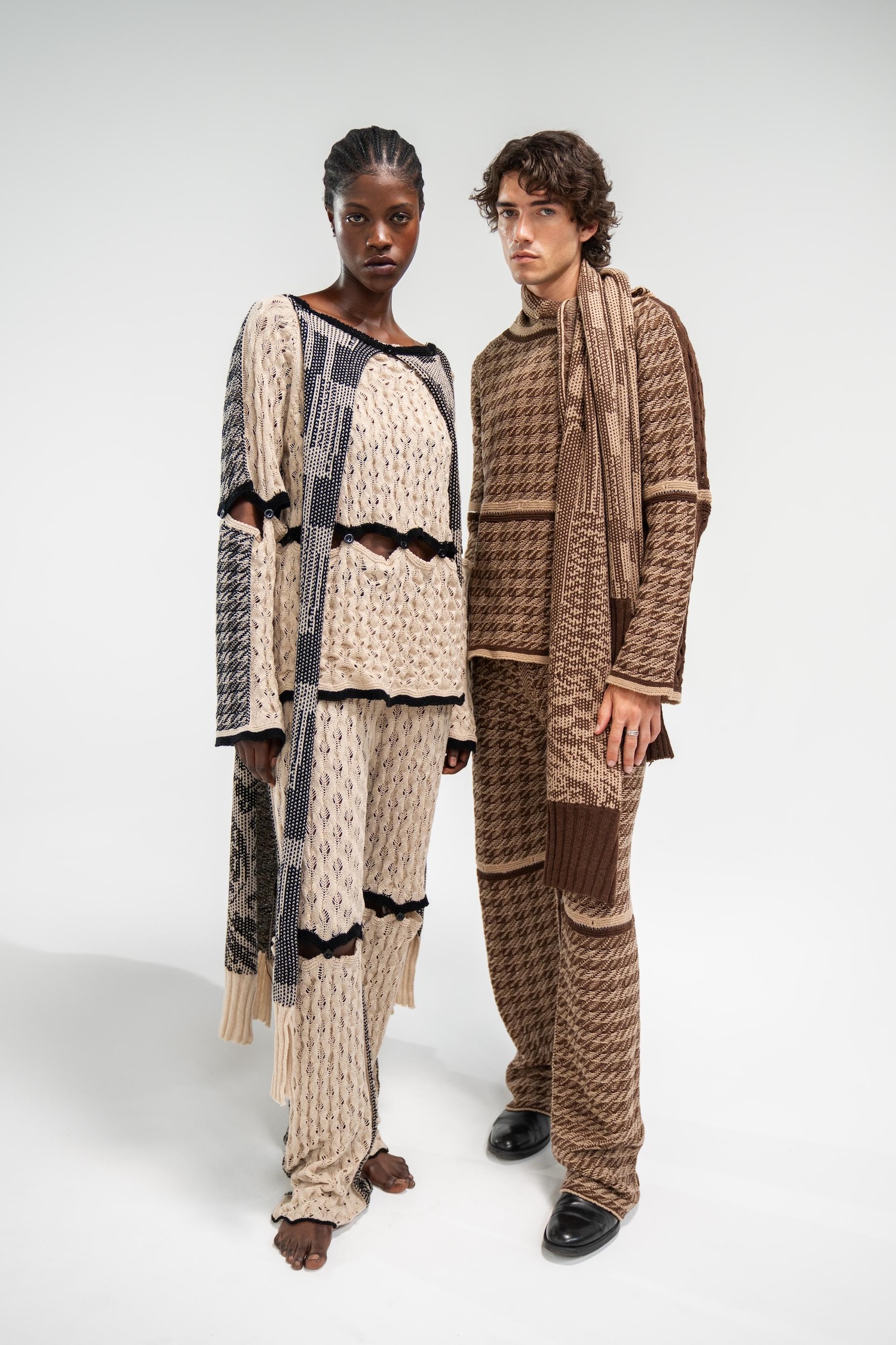 A standout collaboration is CircularKnit 2.0, presented by Shima Seiki Italia and Manteco and designed by Arman Avetikyan. © Shima Seiki Italia