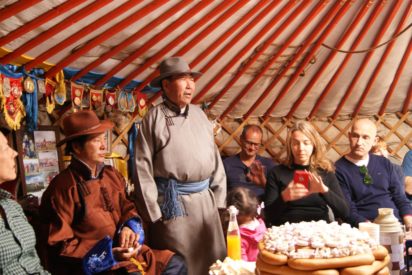 European SFA members meet with the herders. © SFA European SFA members meet with the herders. © SFA