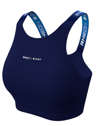 Sports bra with Orbiknit with Rheon technologies. © Stretchline Holdings