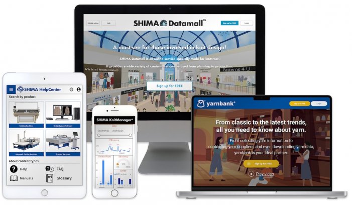 This year’s concept reflects a return to the company’s technological roots - an evolution driven by renewed commitment to innovation, efficiency and sustainability. © Shima Seiki