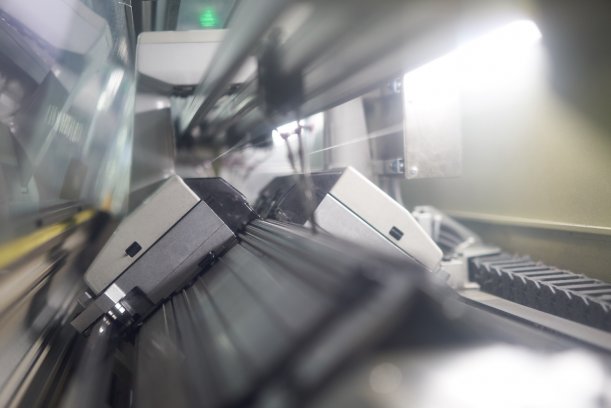 Crystal International is ramping up the effort to increase the use of recycled materials in manufacturing processes, including sweater knitting. © Crystal International