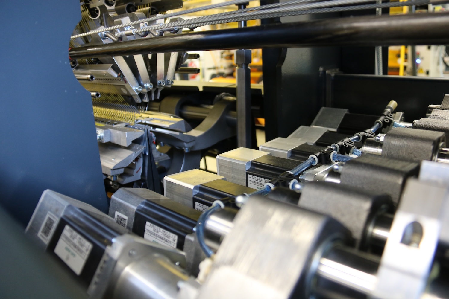  EL Pattern Drive on a double bar Raschel machine. © Karl Mayer